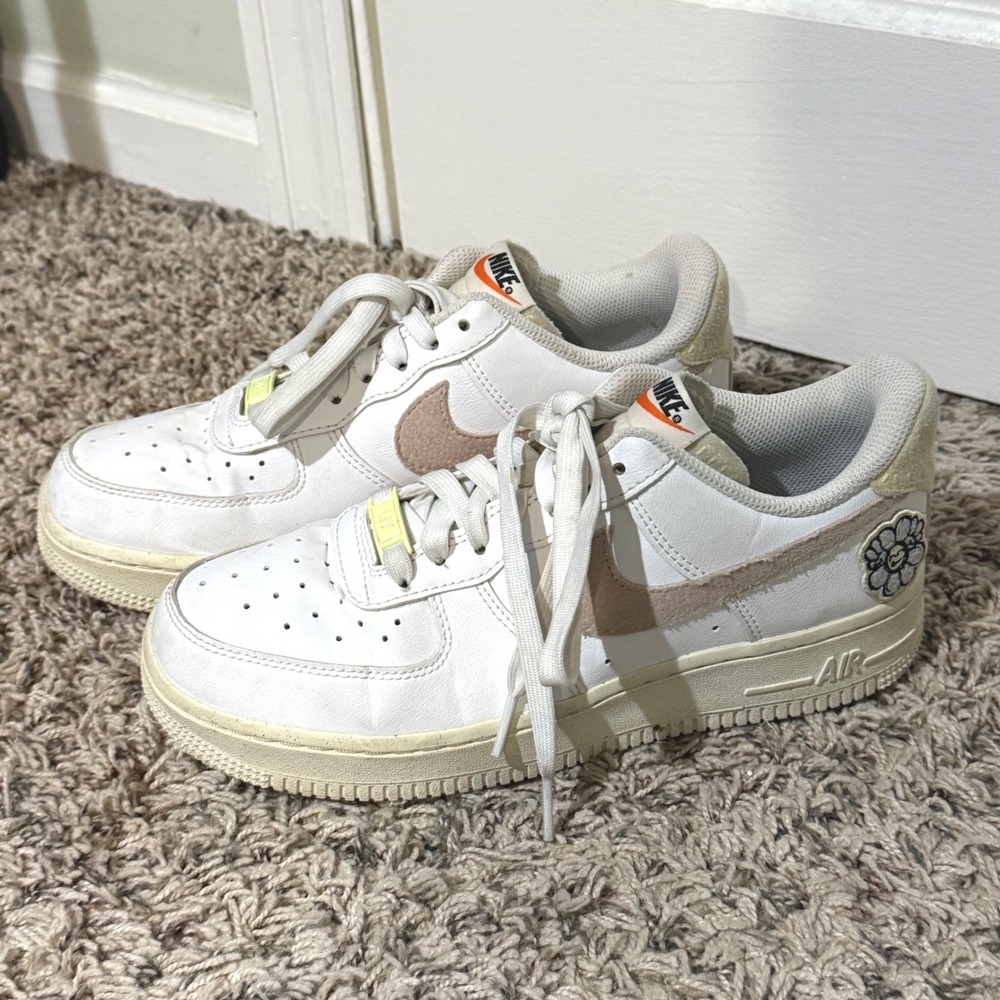 Nike Air Force 1 Low 07 SE Next Nature White Pink Oxford DJ6377-100 Womens 7